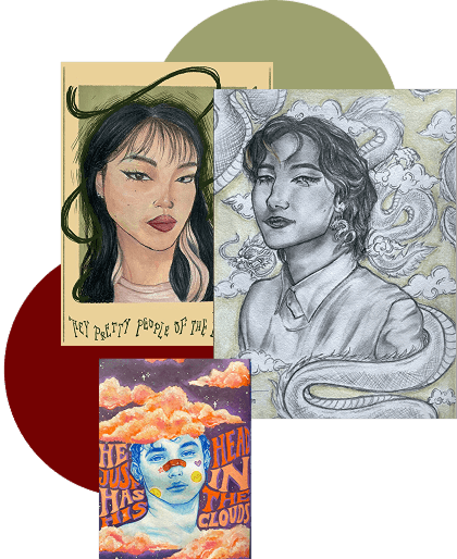 a collection of asian art